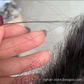 Wholesale New Trends Transparent HD Thin Swiss Lace Frontal Closure, Cuticle Aligned Pre Plucked Virgin HD Hair Lace Frontal